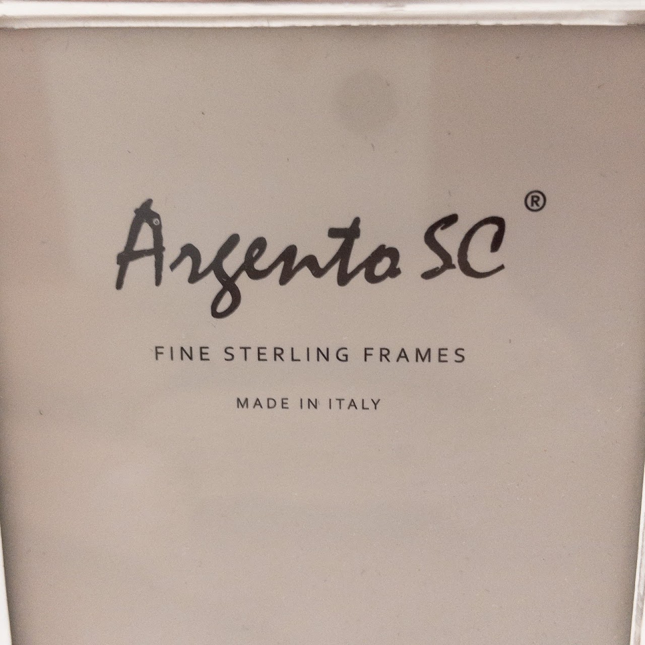 Argento Sterling Silver Mini Frame