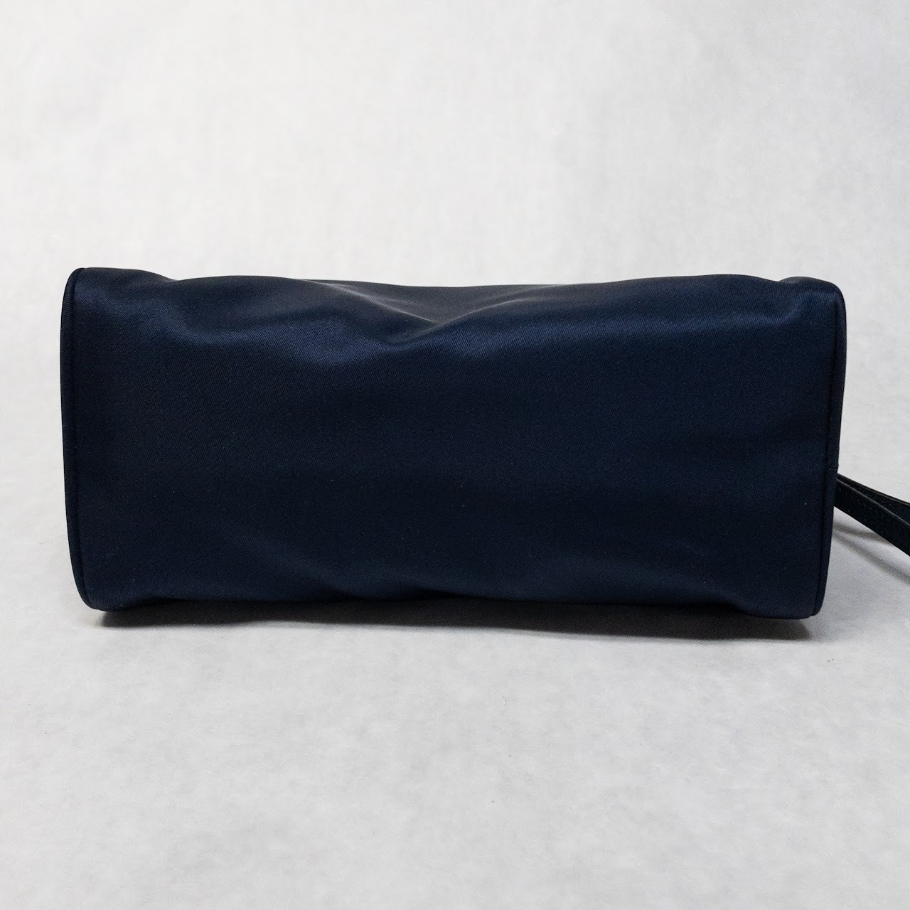 Prada Navy Blue Nylon Zippered Pouch