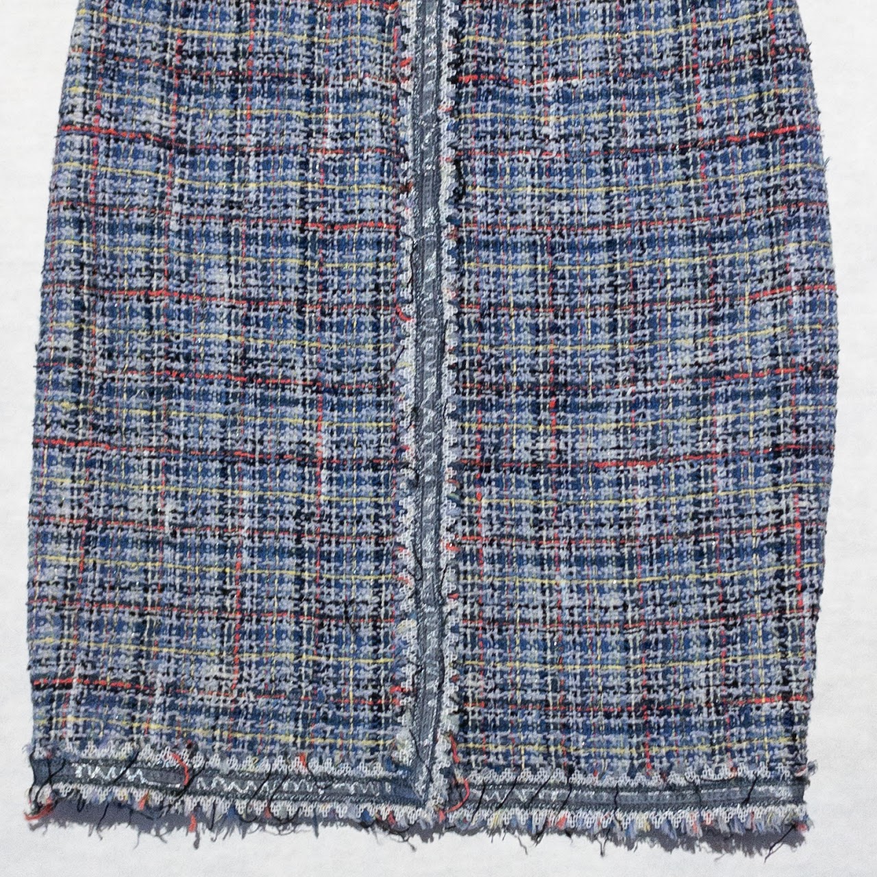 Chanel Bouclé Pencil Skirt