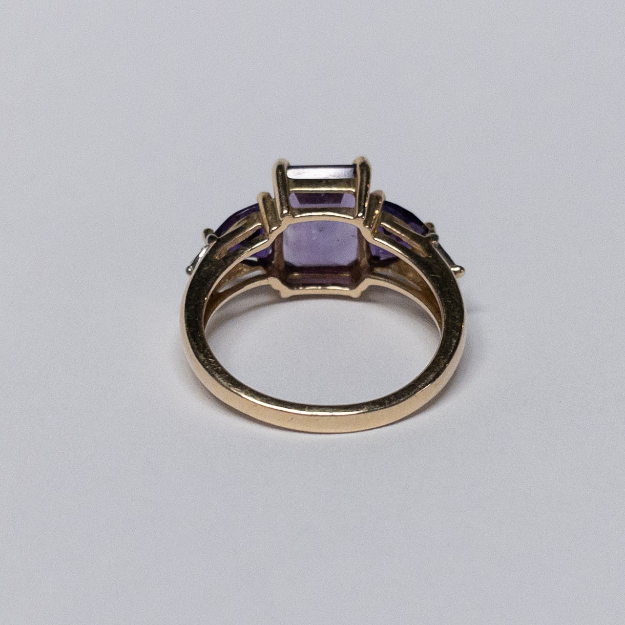 10K Gold & Amethyst Ring