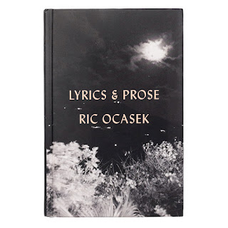Rick Ocasek 'Lyrics & Prose' First Printing, First Edition