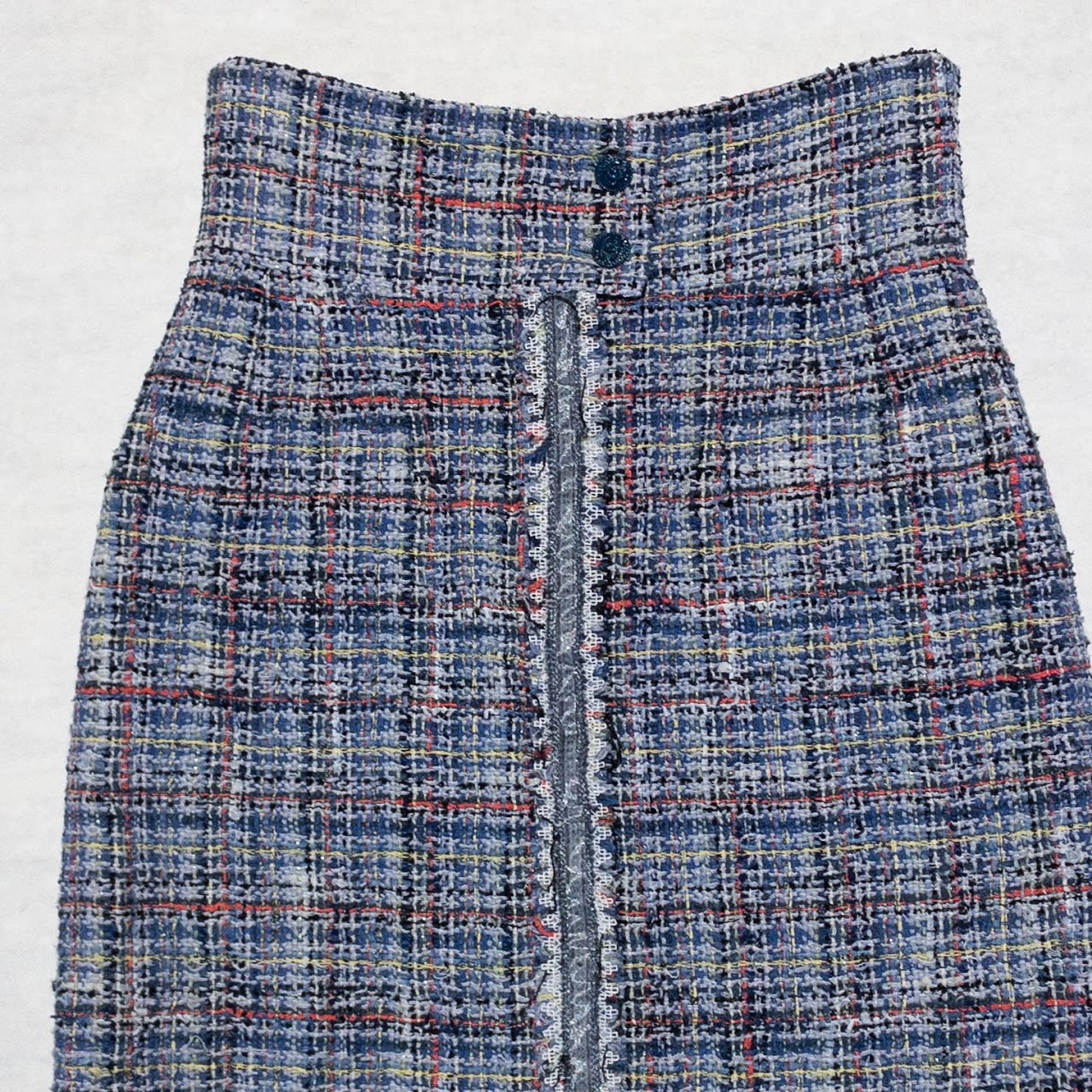 Chanel Bouclé Pencil Skirt