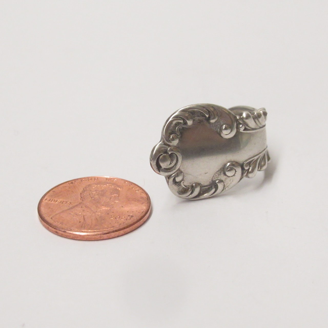 Sterling Silver Spoon Ring