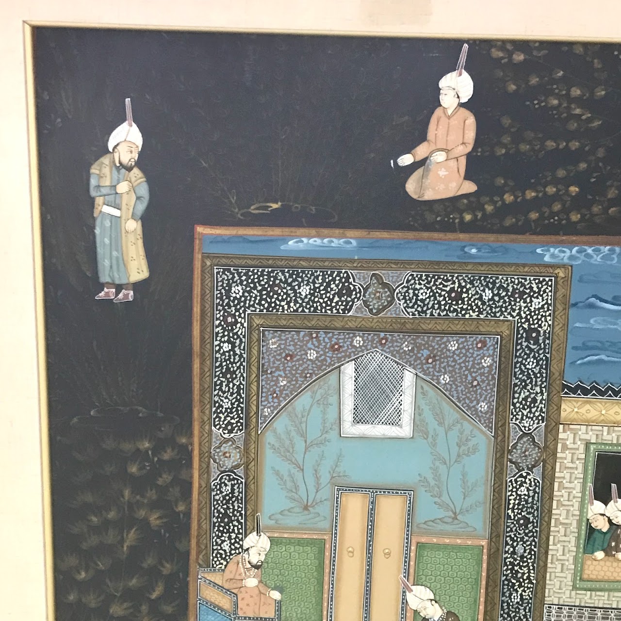 Indian Court Scene Painting