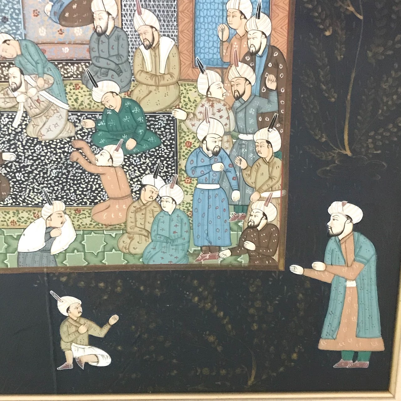 Indian Court Scene Painting