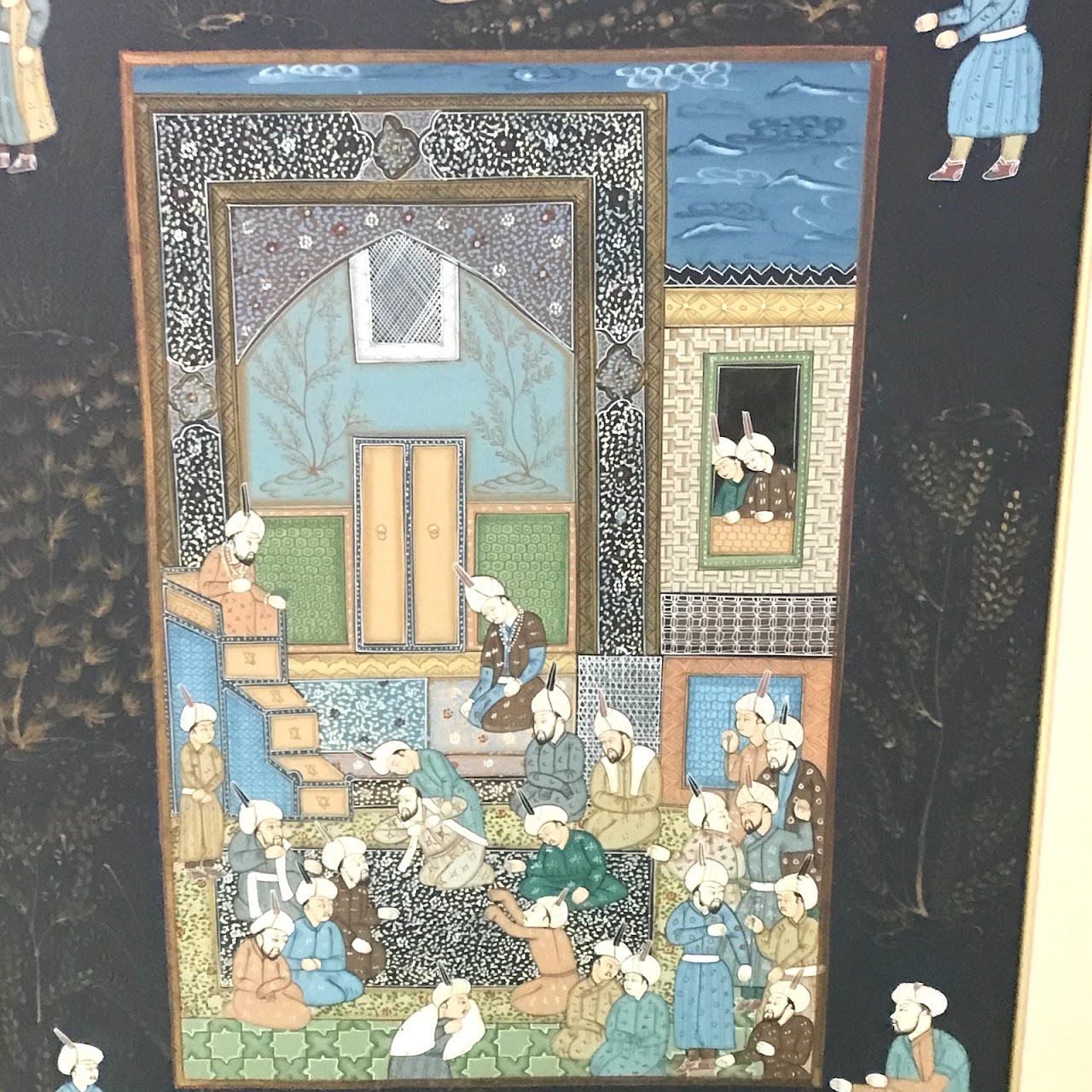 Indian Court Scene Painting