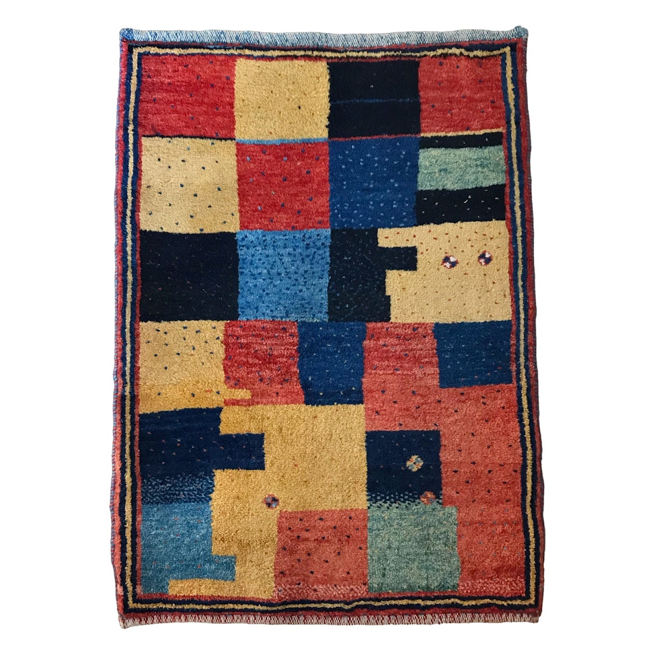 Turkish Modern Small Wool Area Rug