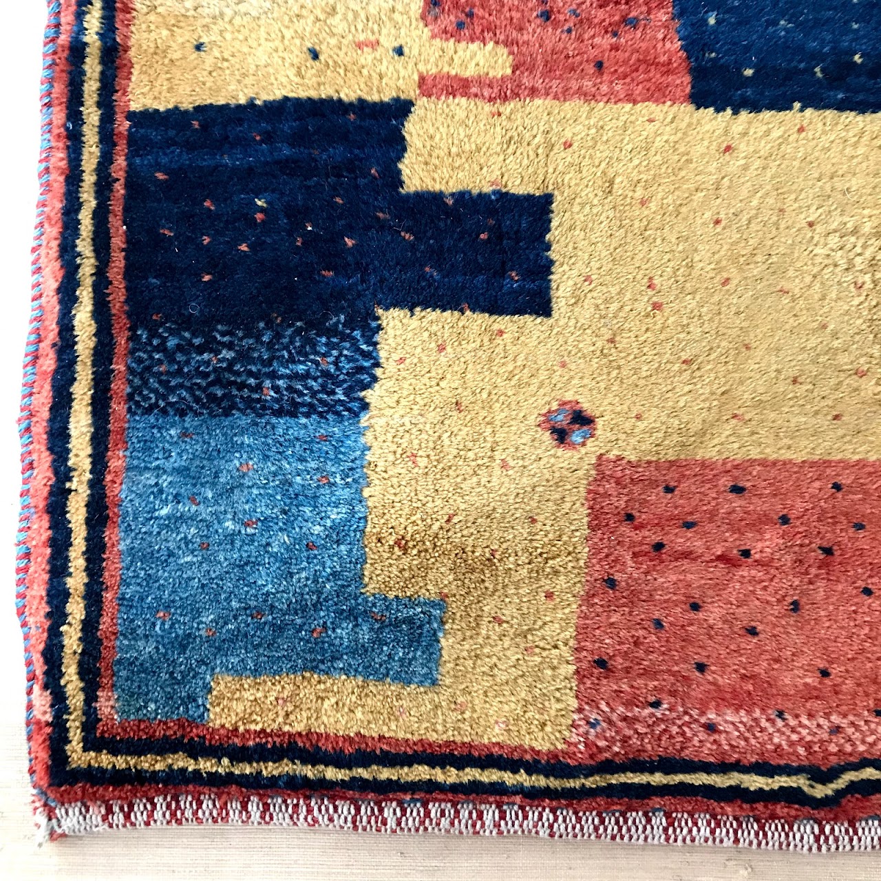 Turkish Modern Small Wool Area Rug