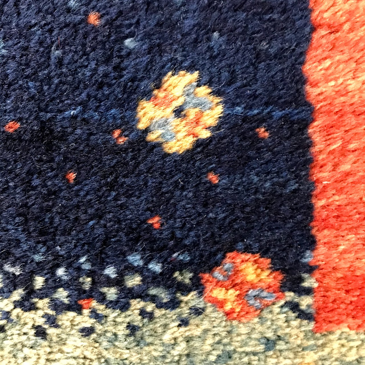 Turkish Modern Small Wool Area Rug