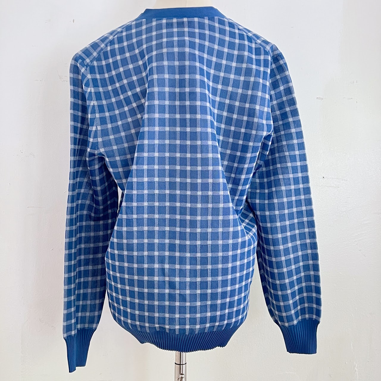 Tory Burch NEW Picnic Plaid Boyfriend Cardigan