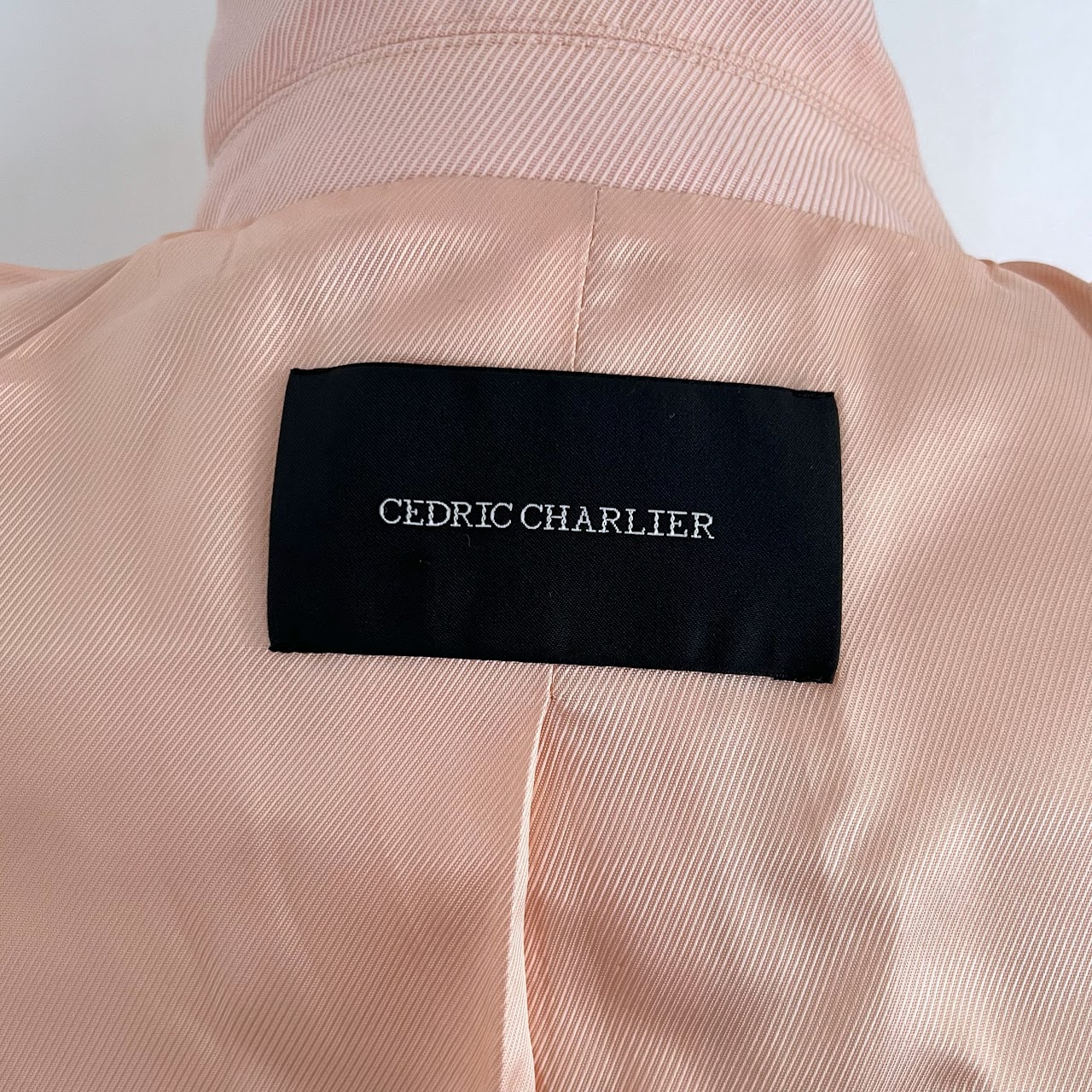 Cedric Charlier Blush Pink Blazer