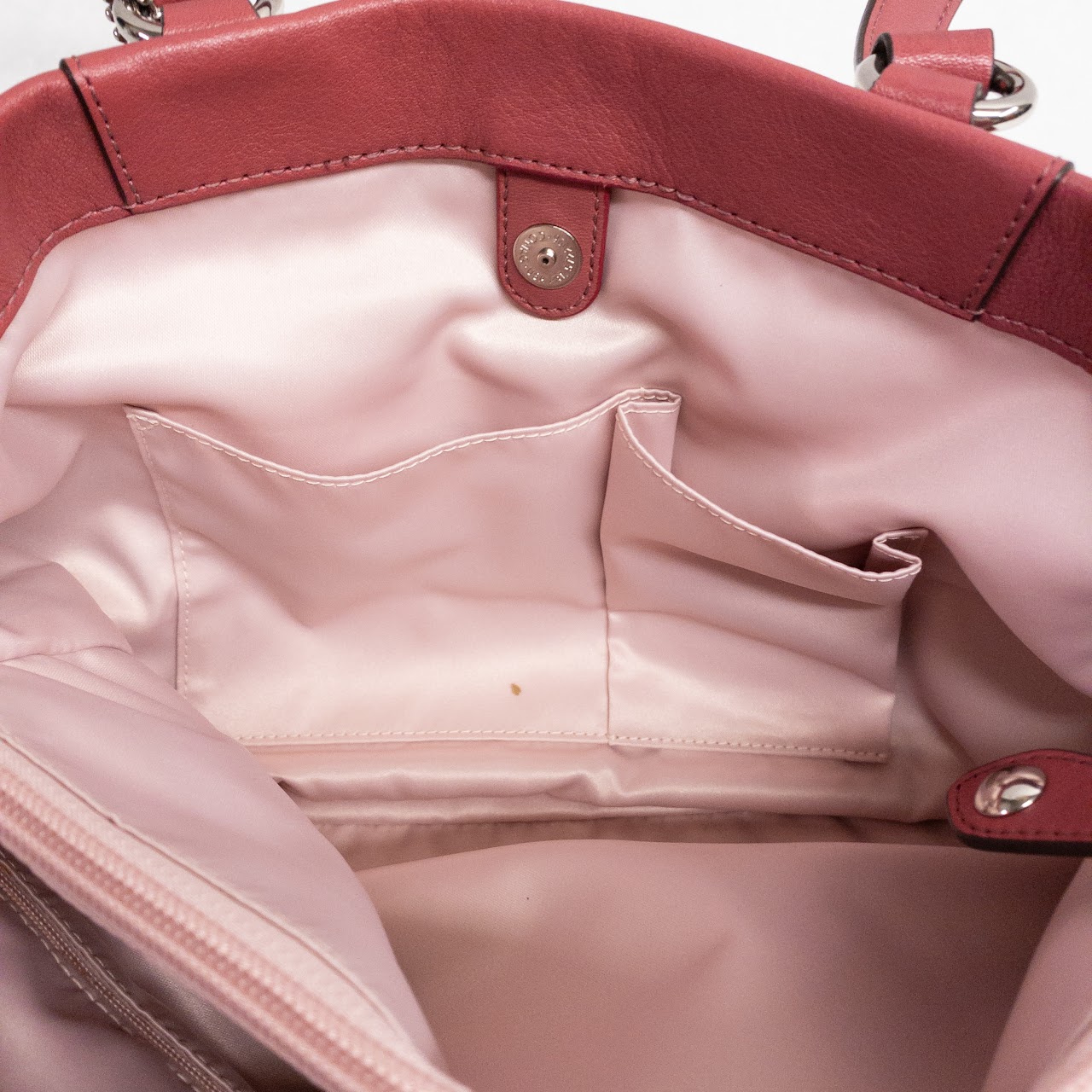 Coach Dark Pink Ashley Tote Bag