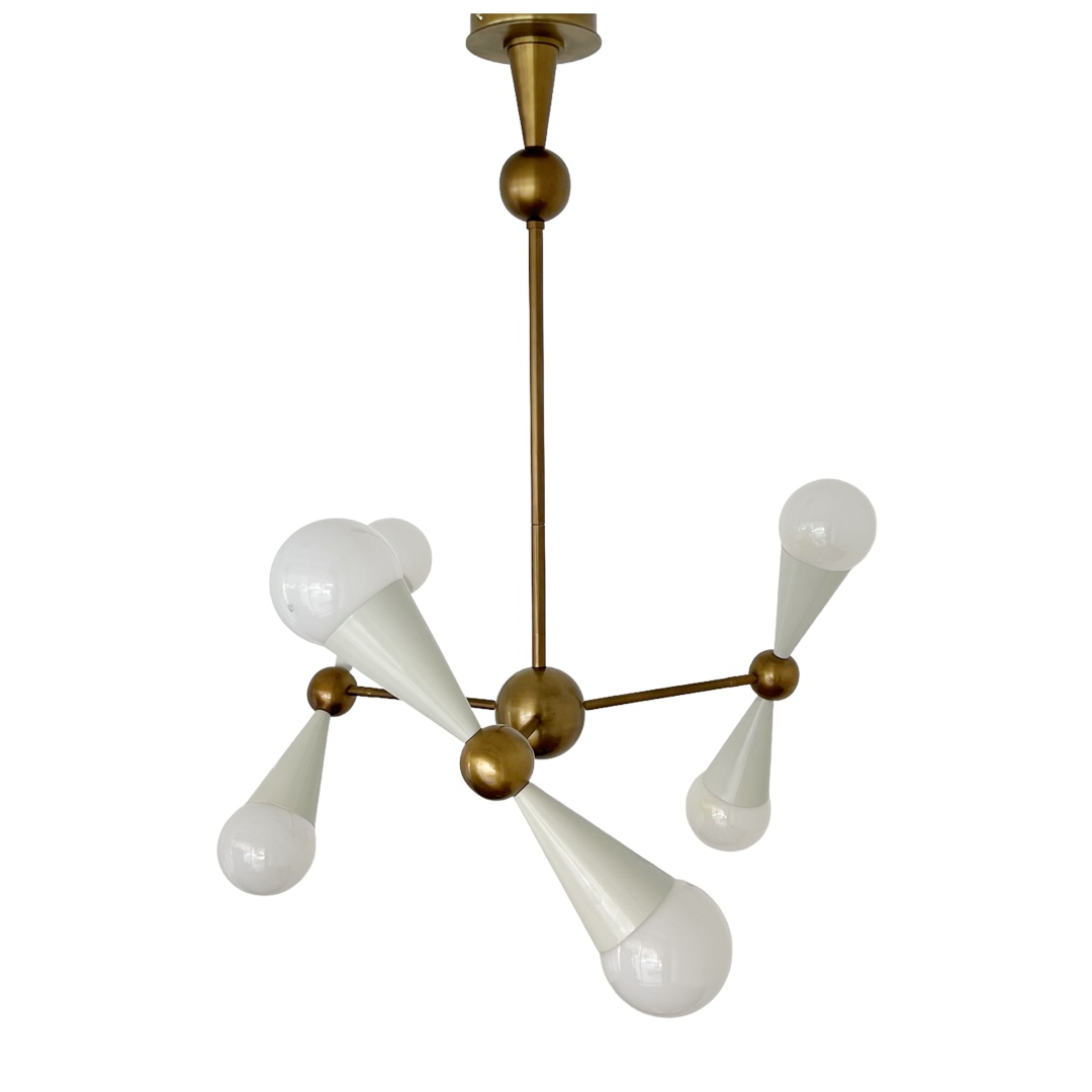 Jonathan Adler Caracas Six Light Chandelier