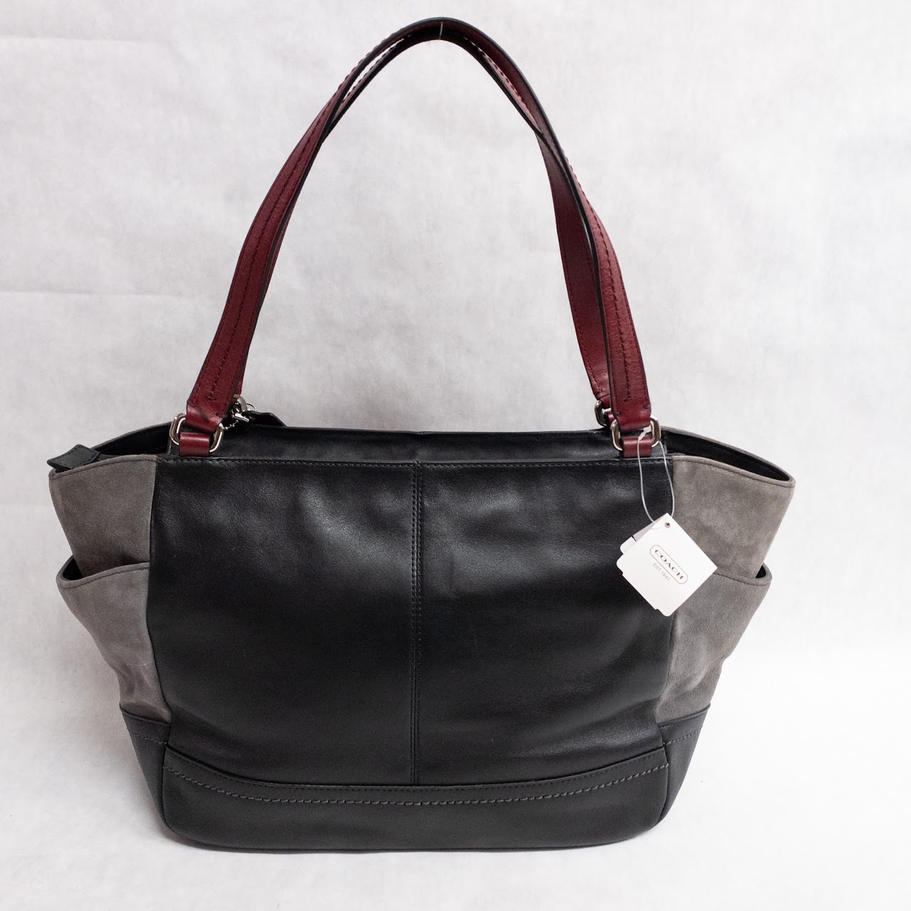 Coach Park Carrie Quilted Colorblock Tote