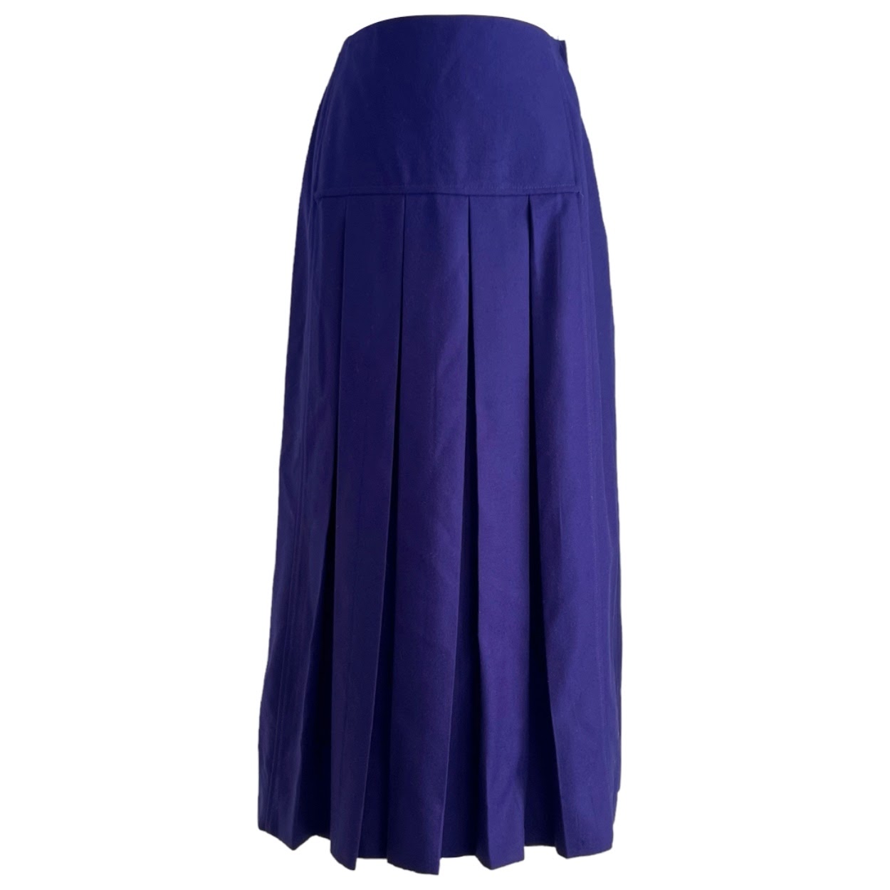 Christian Dior Sportswear Vintage Purple Wool Skirt