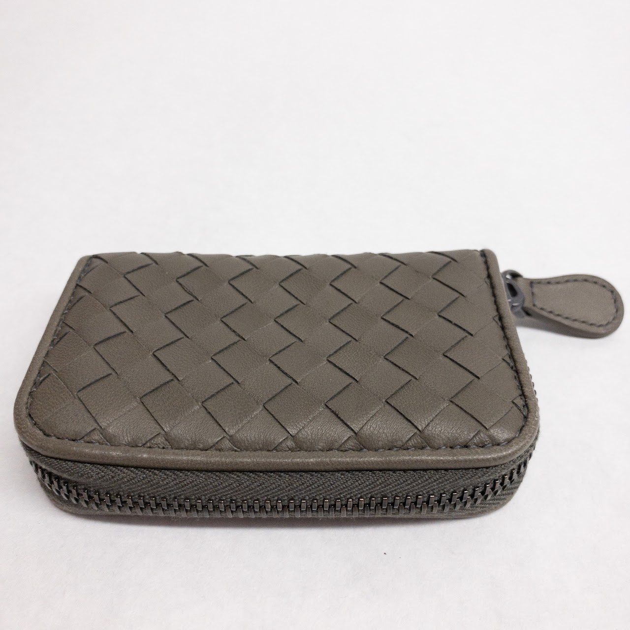 Bottega Veneta Leather Card Wallet