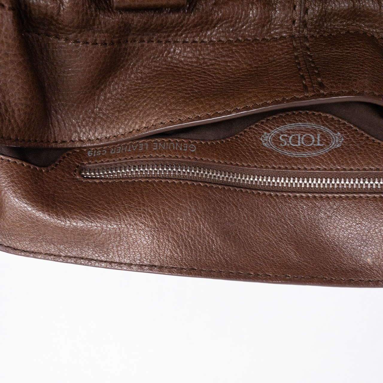 Tod's Brown Leather Shoulder Bag