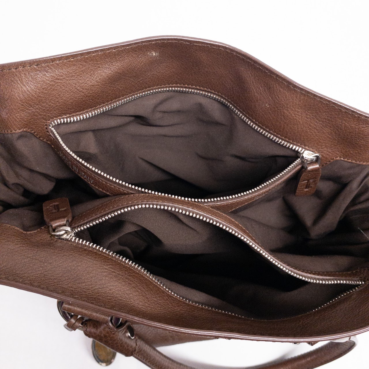 Tod's Brown Leather Shoulder Bag