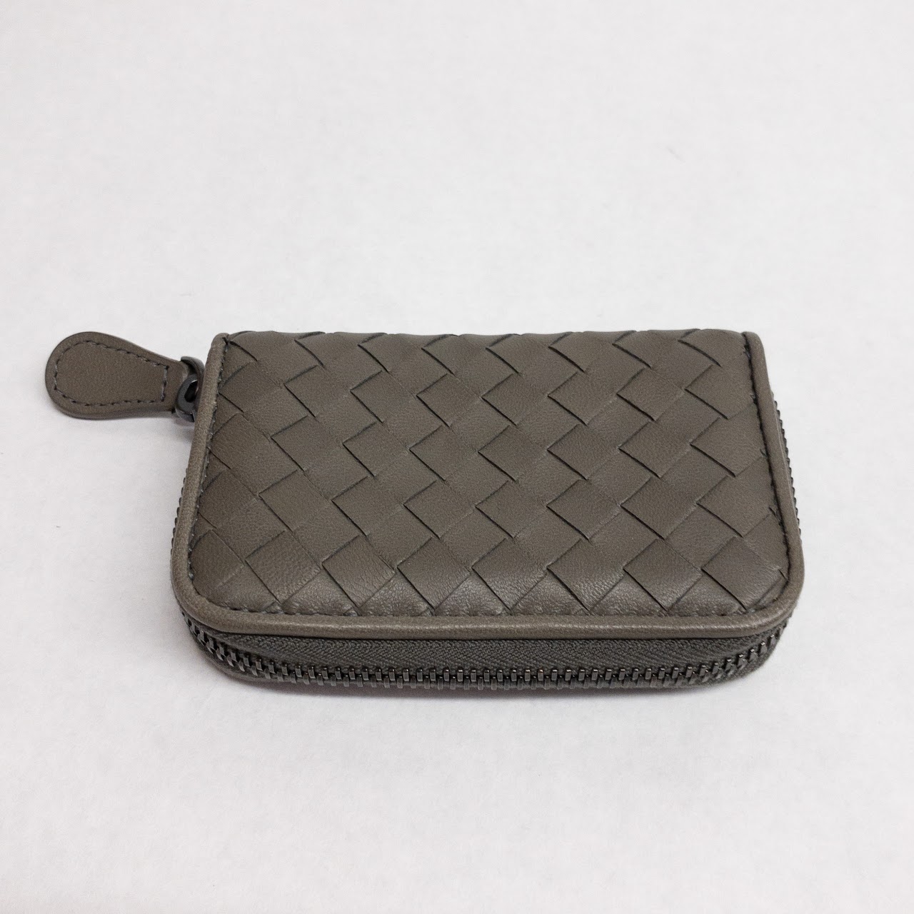 Bottega Veneta Leather Card Wallet