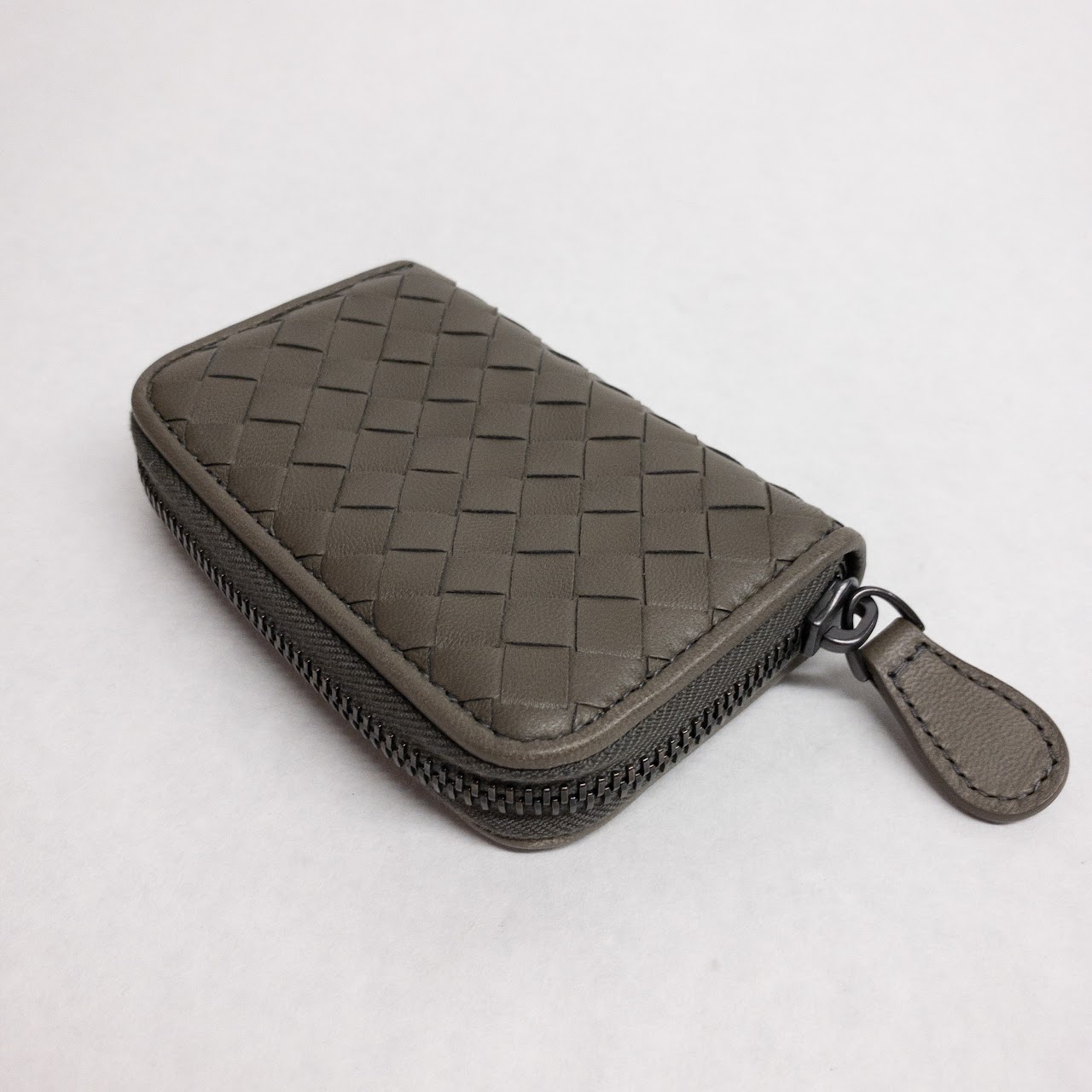 Bottega Veneta Leather Card Wallet