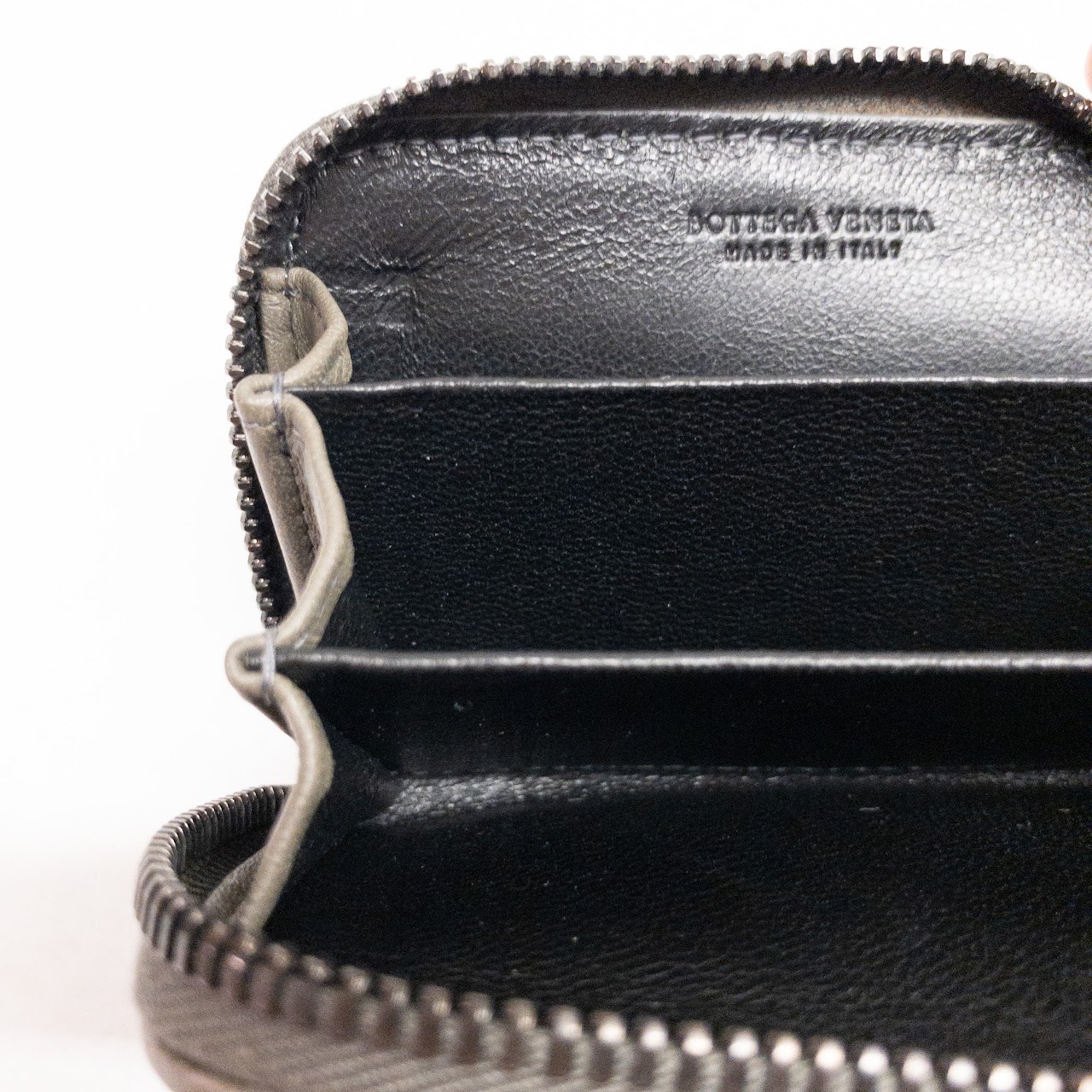 Bottega Veneta Leather Card Wallet