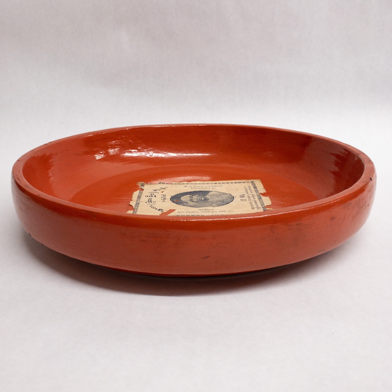 Burmese Lacquerware Medium Centerpiece Bowl