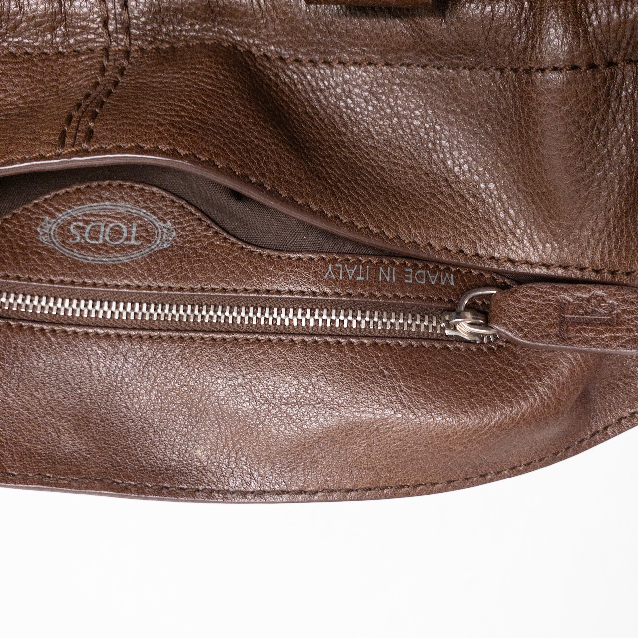 Tod's Brown Leather Shoulder Bag