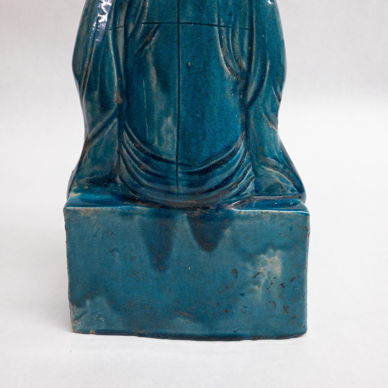 Vintage Ceramic Confucius Statue