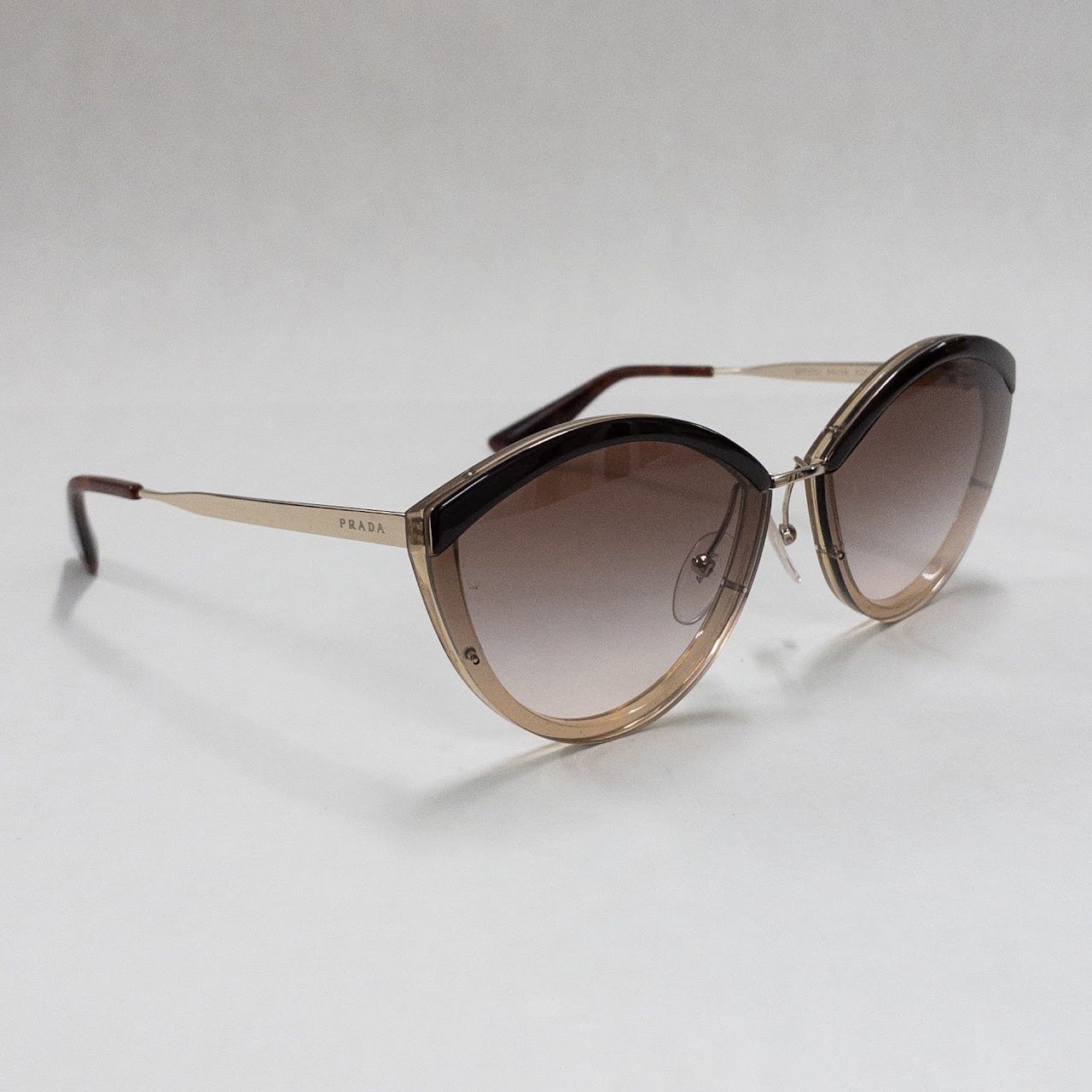 Prada Brown Ombre Sunglasses