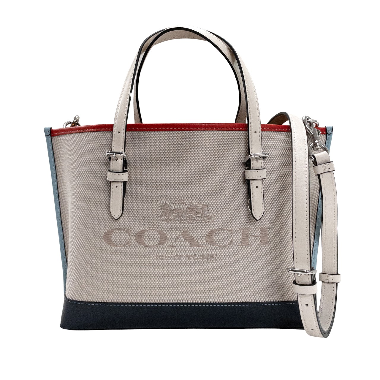 Coach Colorblock Canvas Handbag
