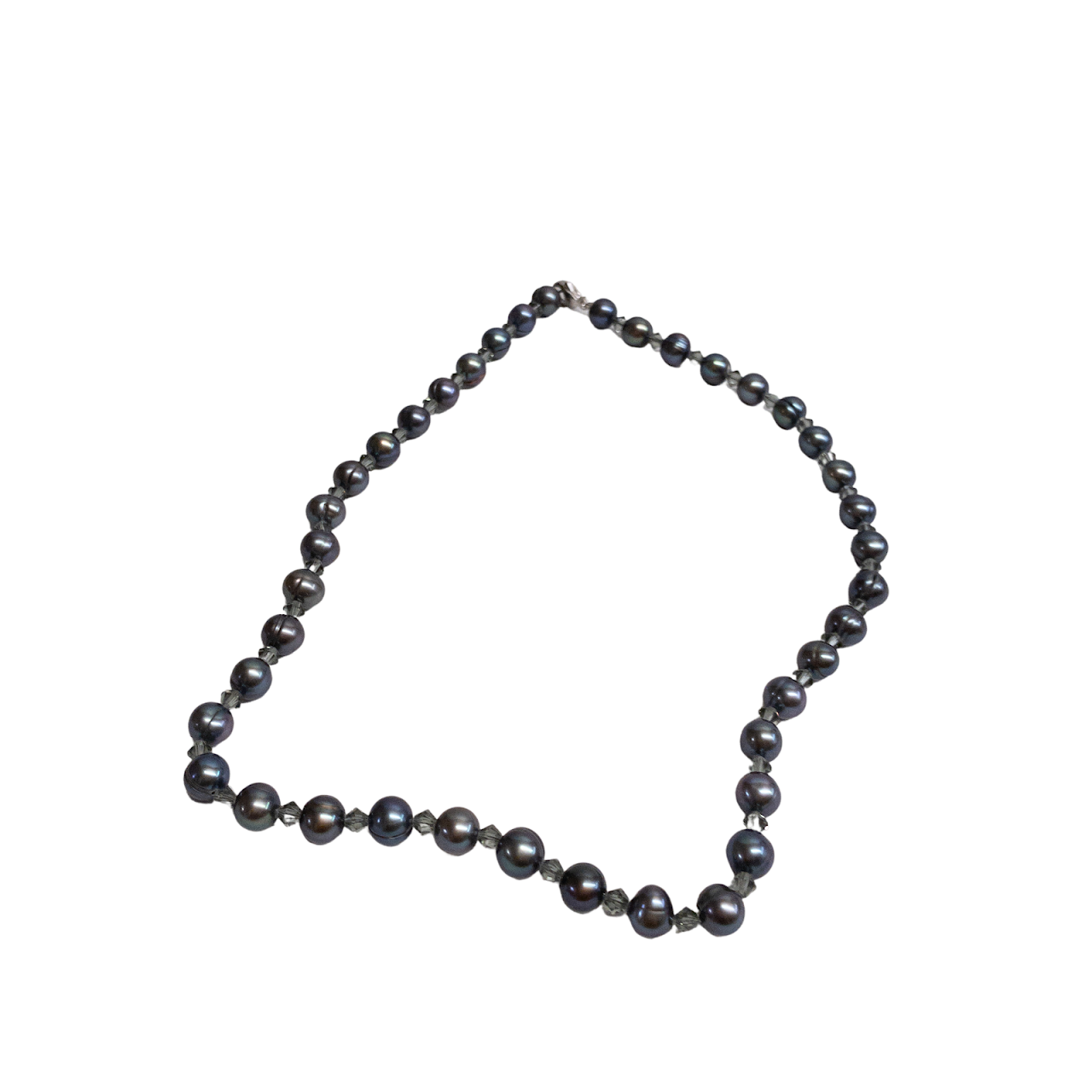 Honora Sterling Silver Grey Pearl Strand