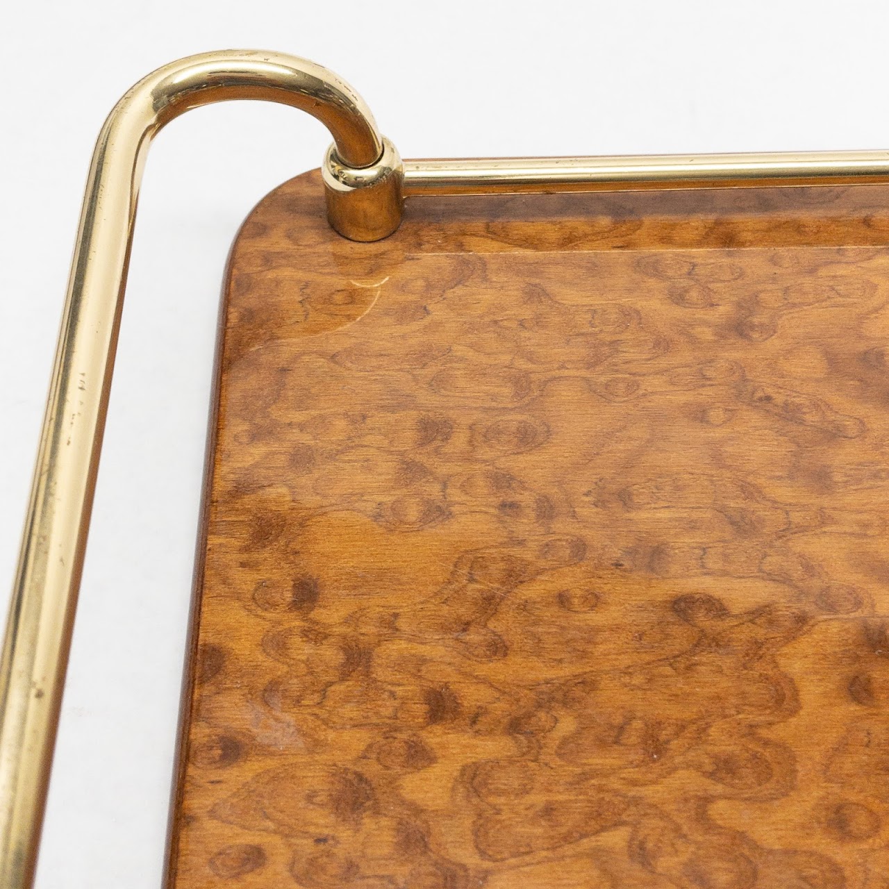 Lacquered Maple Serving Tray