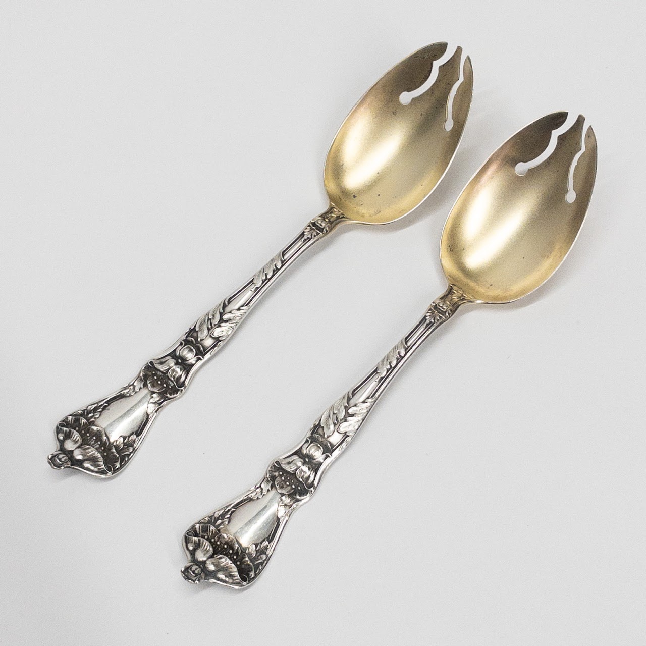 Sterling Silver Spork Set