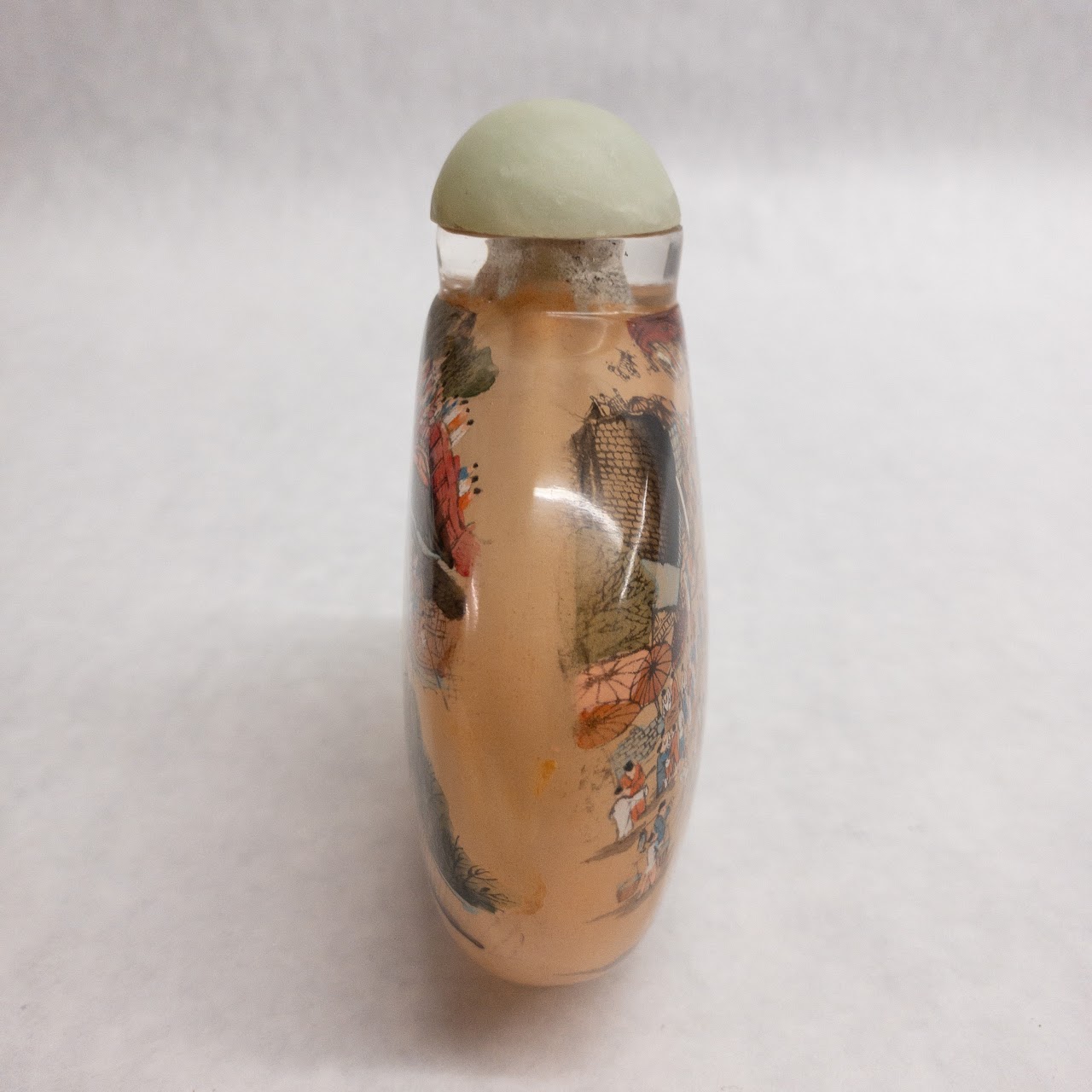 Chinese Reverse Painted Large Snuff Bottle