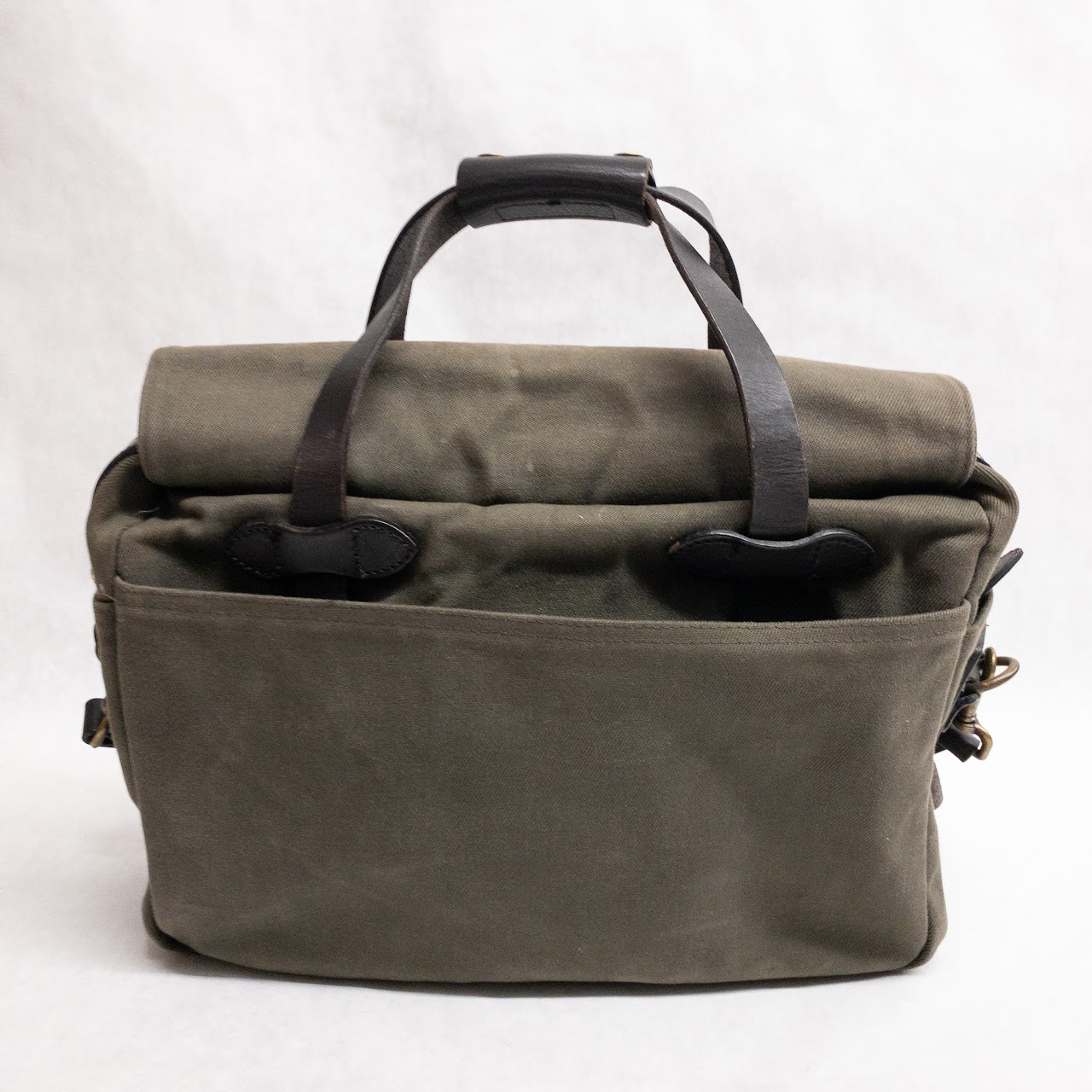 Filson Canvas & Leather Messenger Bag