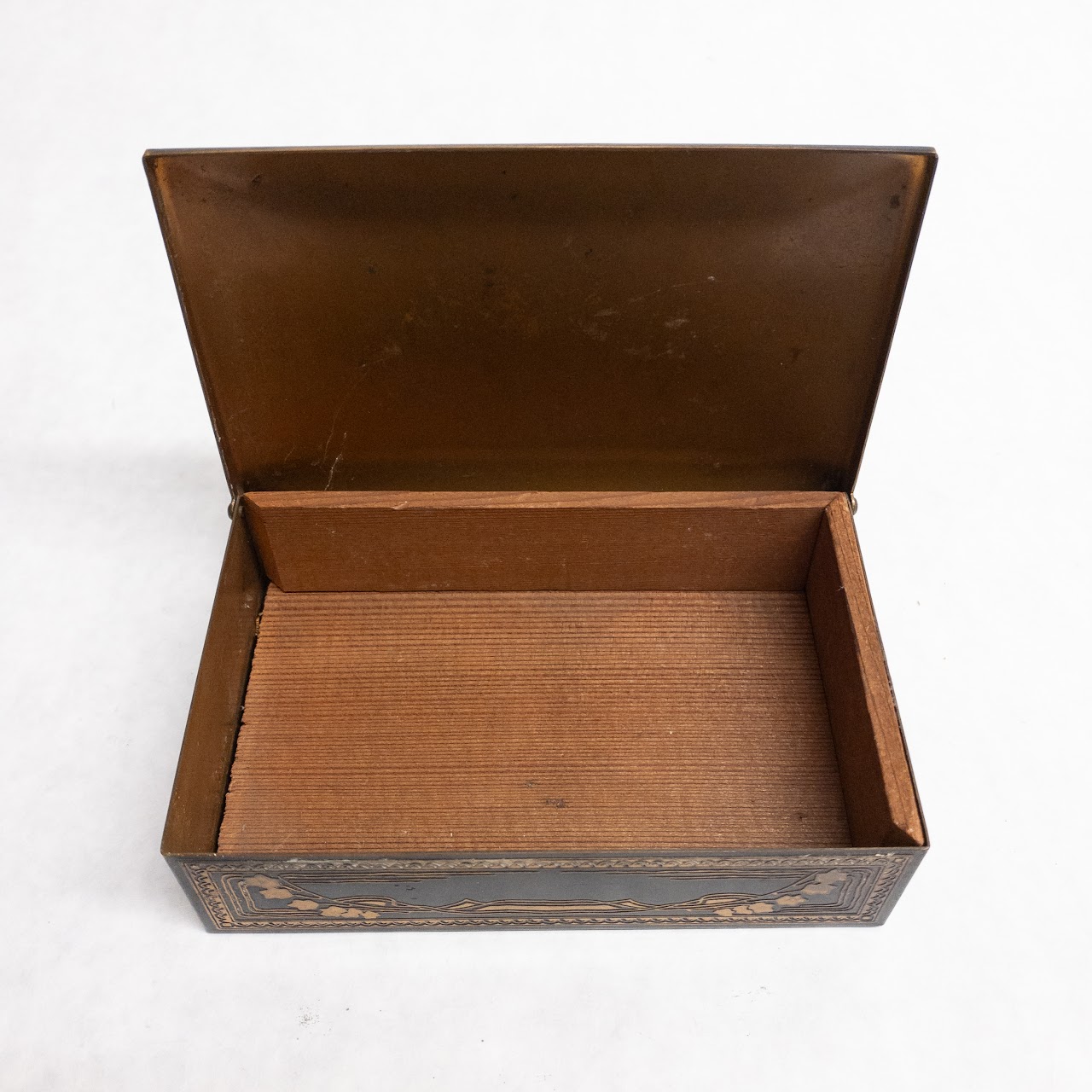 Vintage Copper Cigarette Box