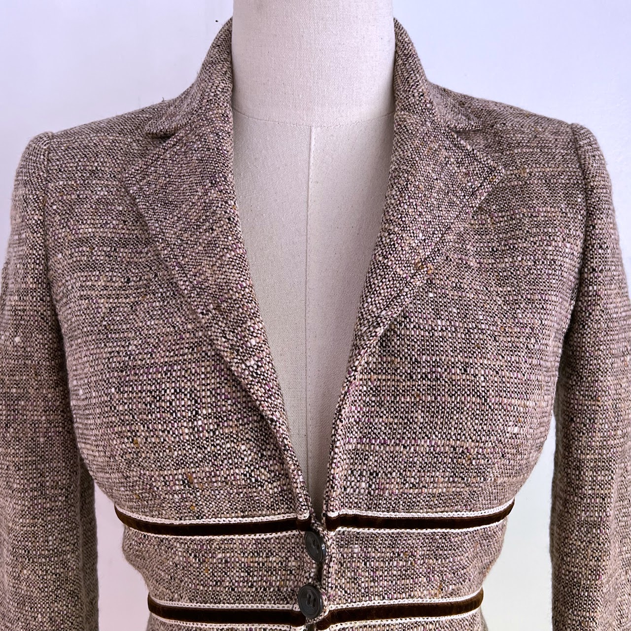 Valentino Tweed Blazer