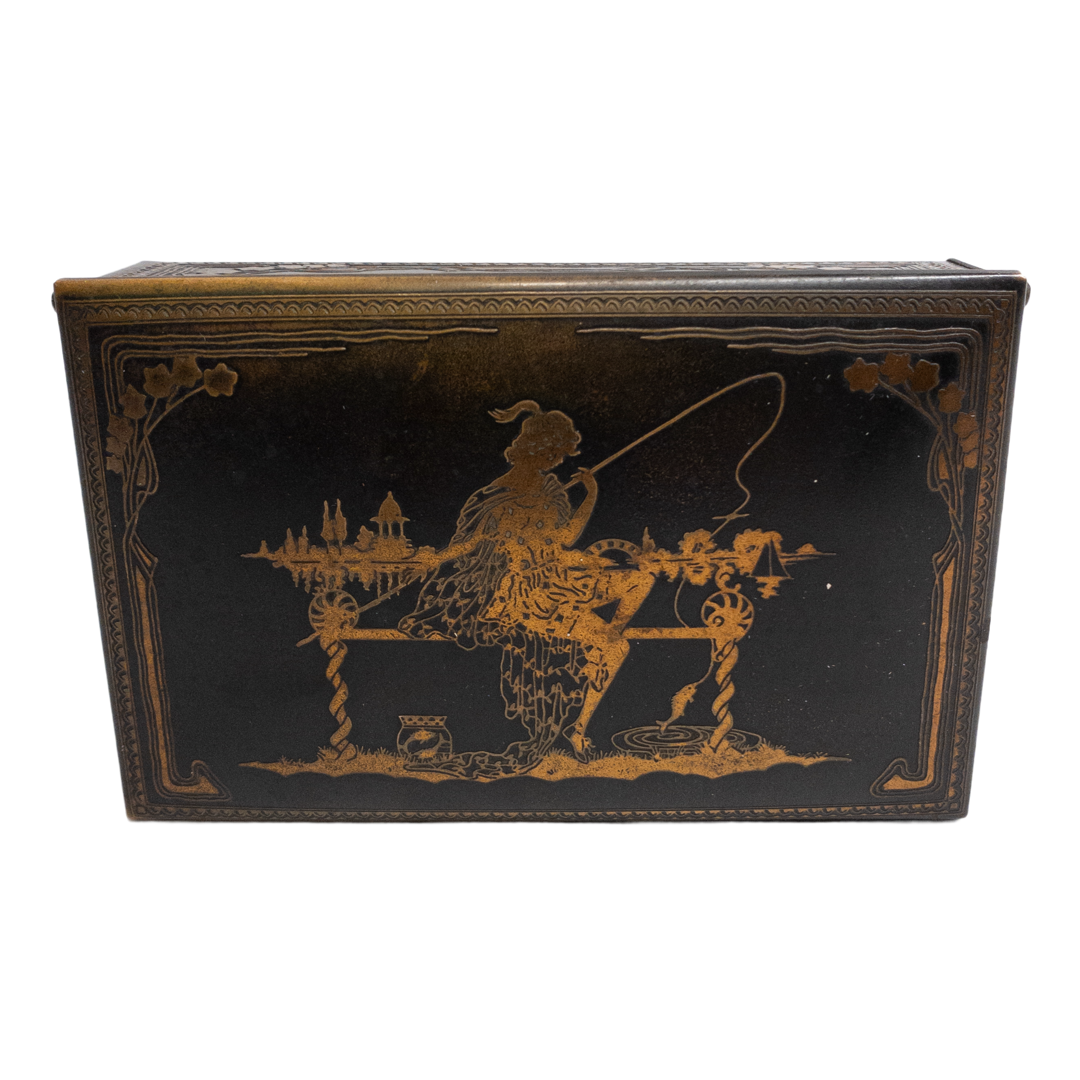 Vintage Copper Cigarette Box