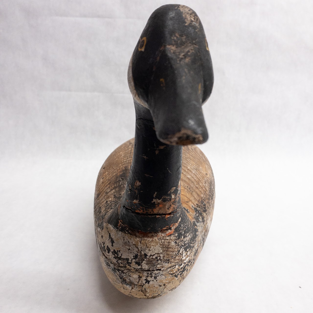 Hand Carved Wooden Goose Decoy