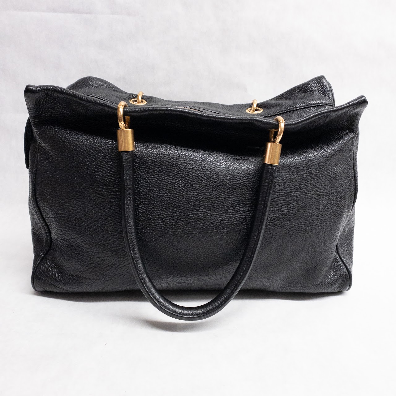 Marc by Marc Jacobs Black Leather Tote Bag