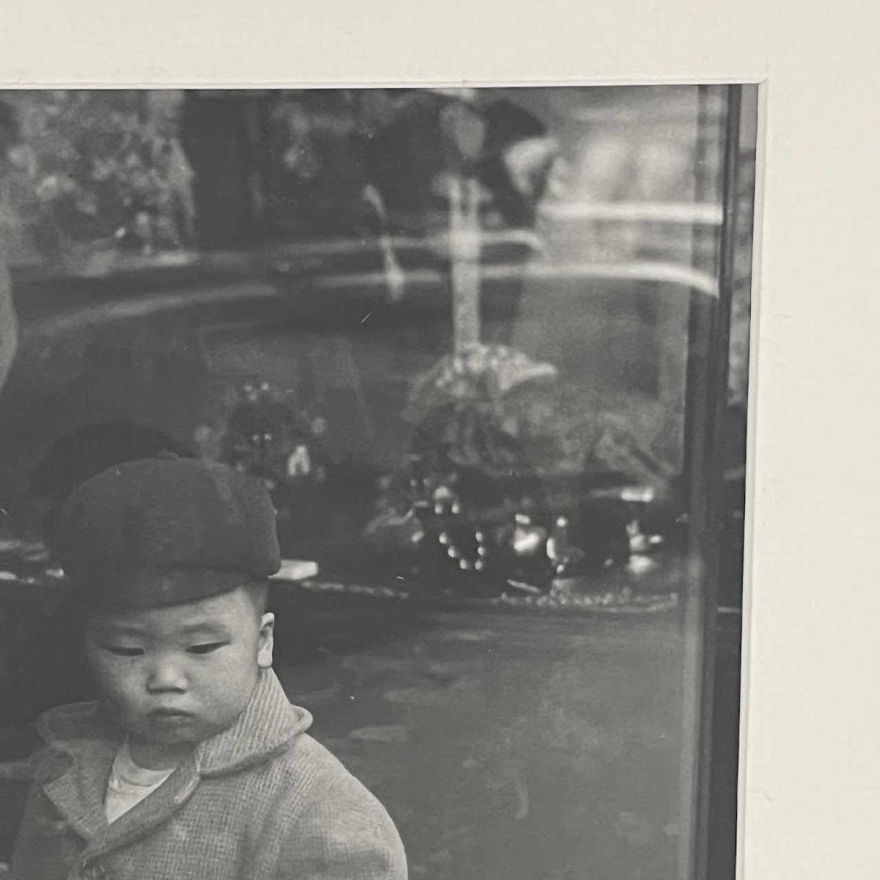 Hyman Charniak 'Window Shopping' Signed Photograph, 1954