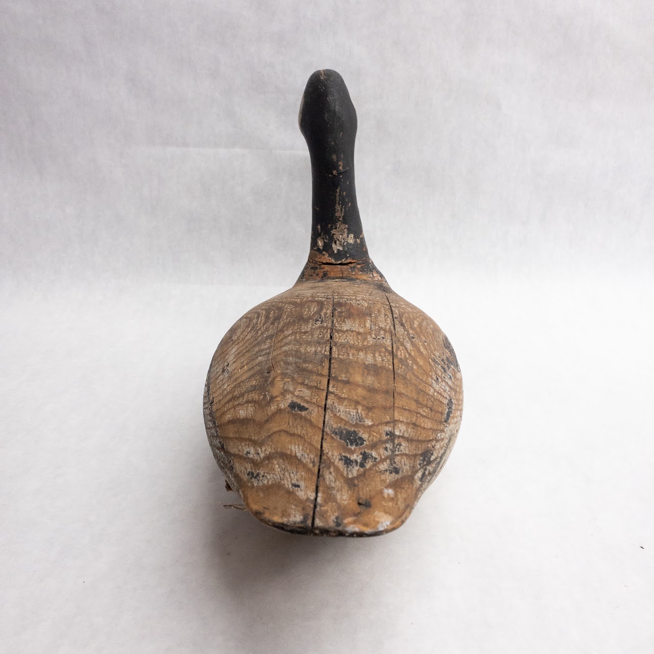 Hand Carved Wooden Goose Decoy