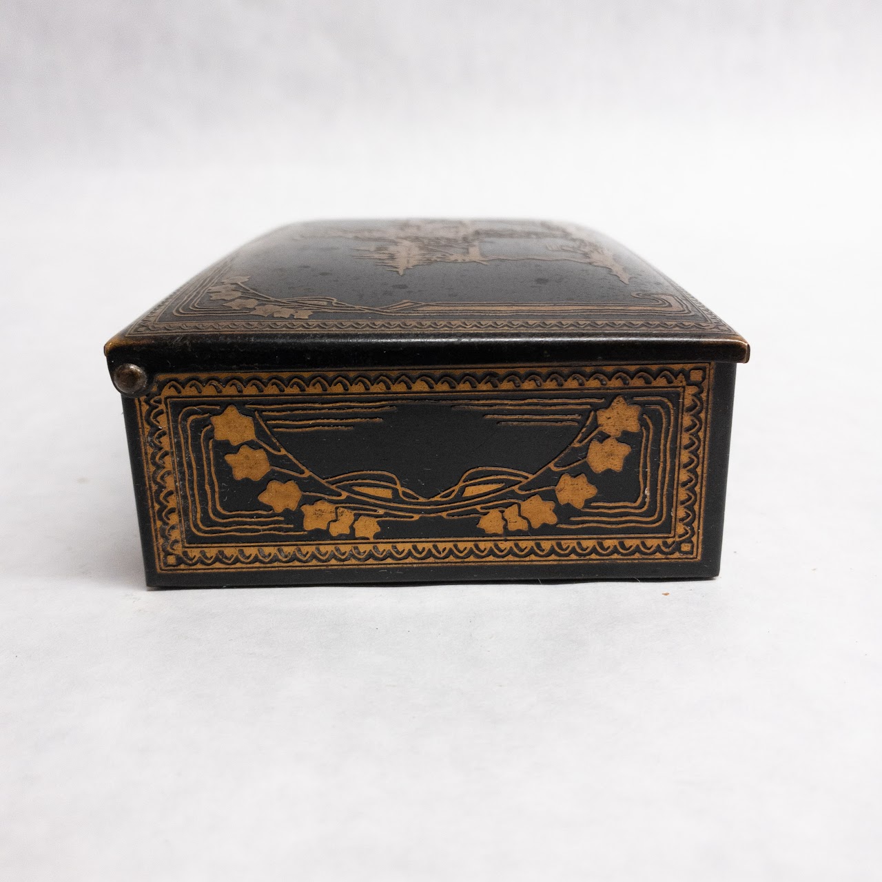 Vintage Copper Cigarette Box