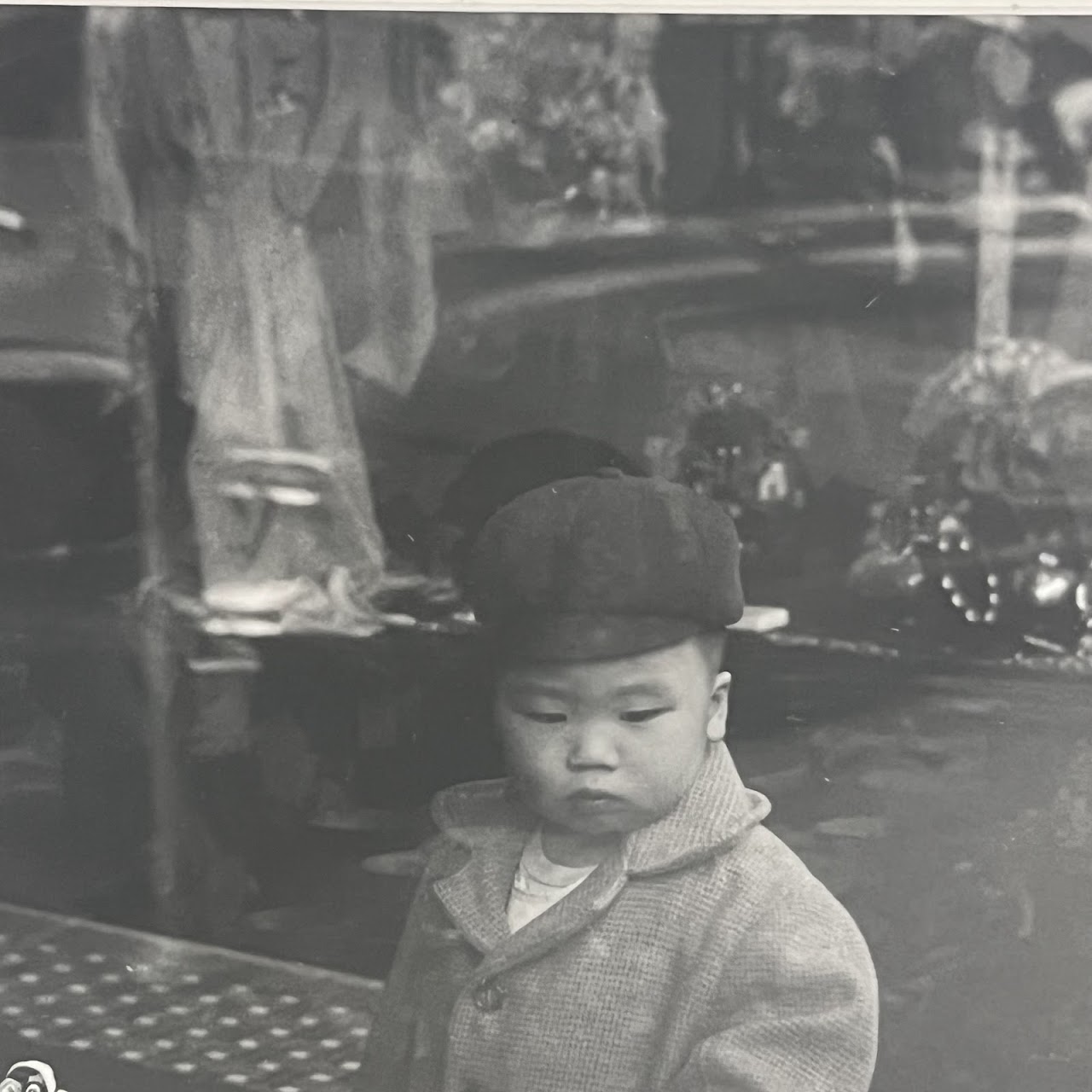 Hyman Charniak 'Window Shopping' Signed Photograph, 1954