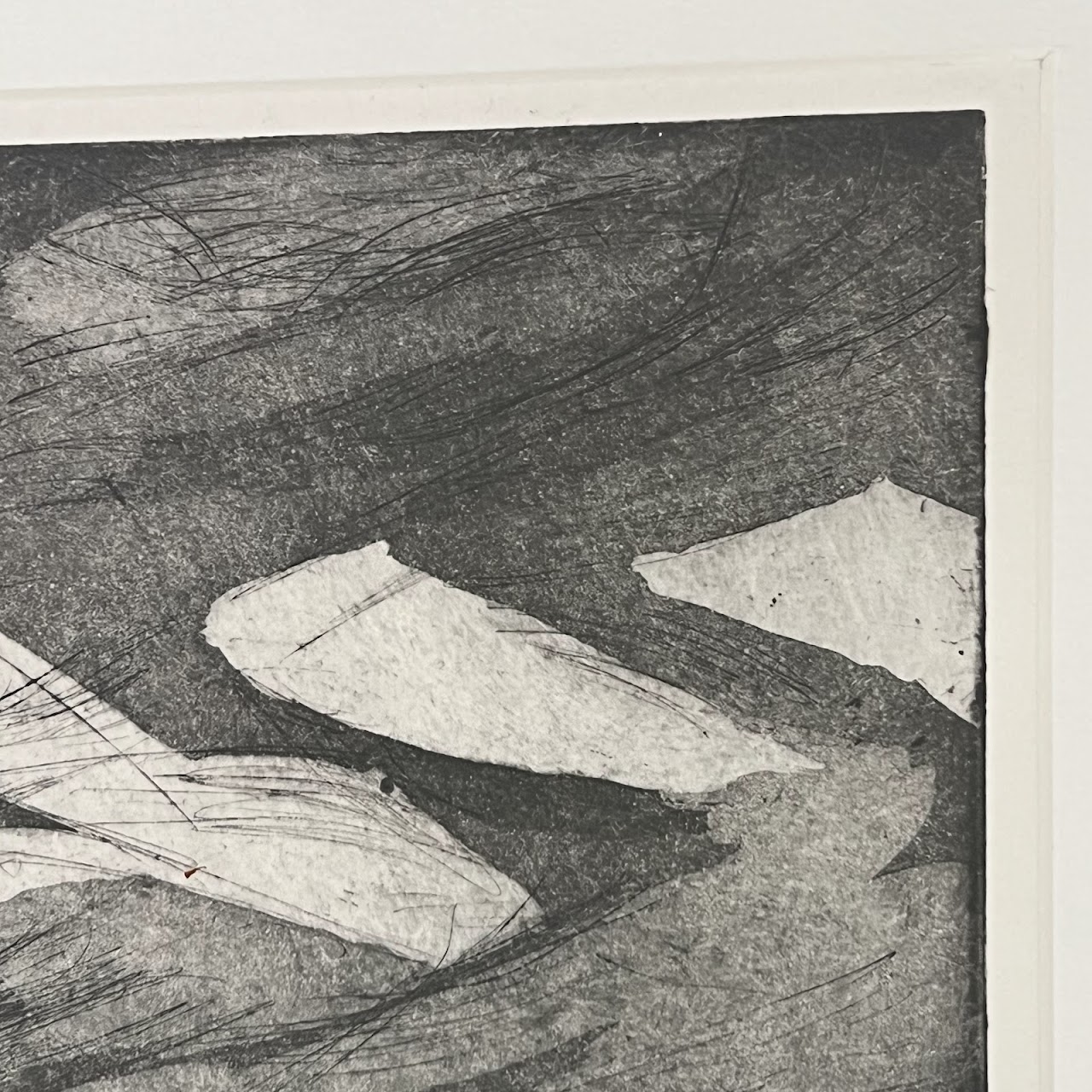 E. Heusser 'Ötztal Alps' Signed Etching and Aquatint