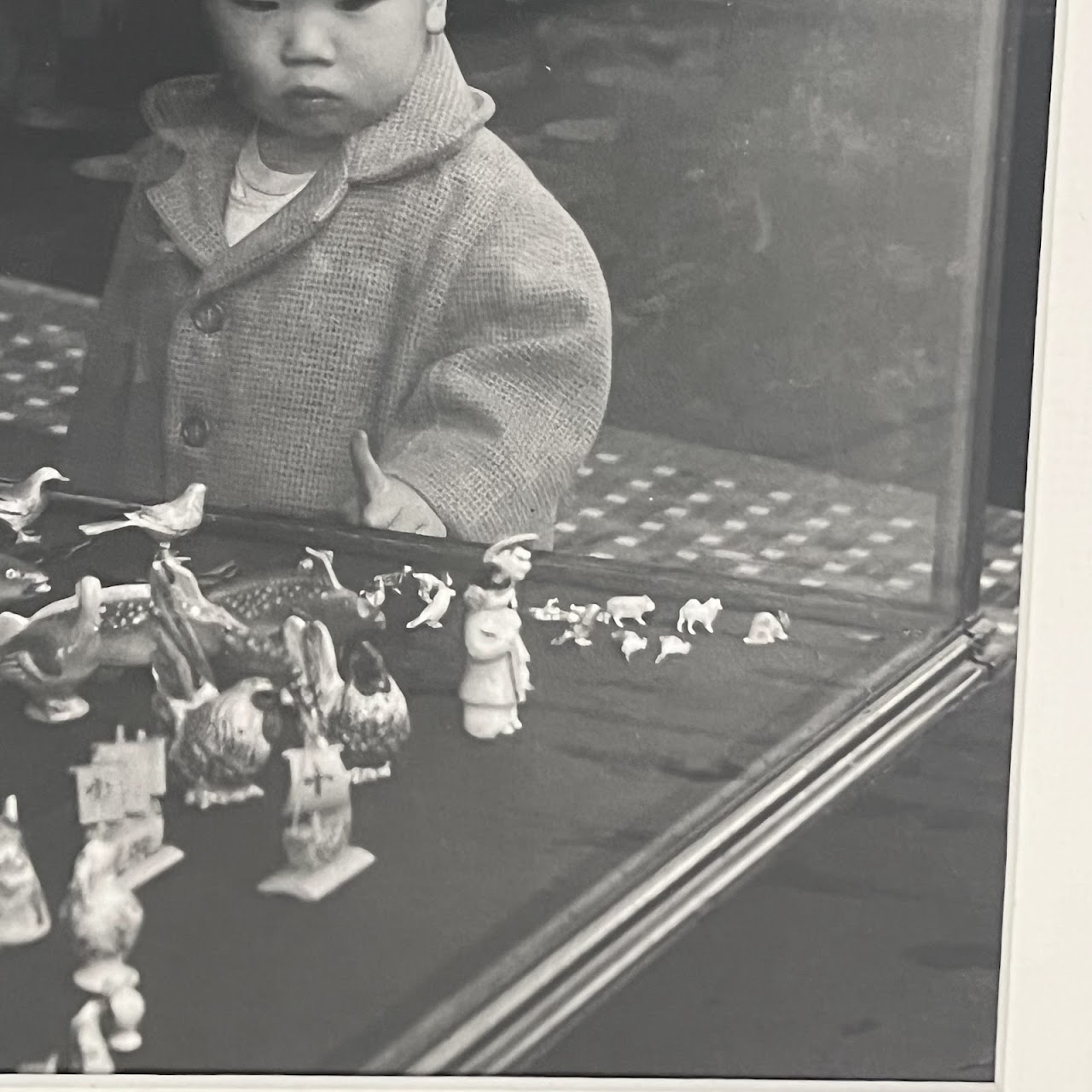 Hyman Charniak 'Window Shopping' Signed Photograph, 1954