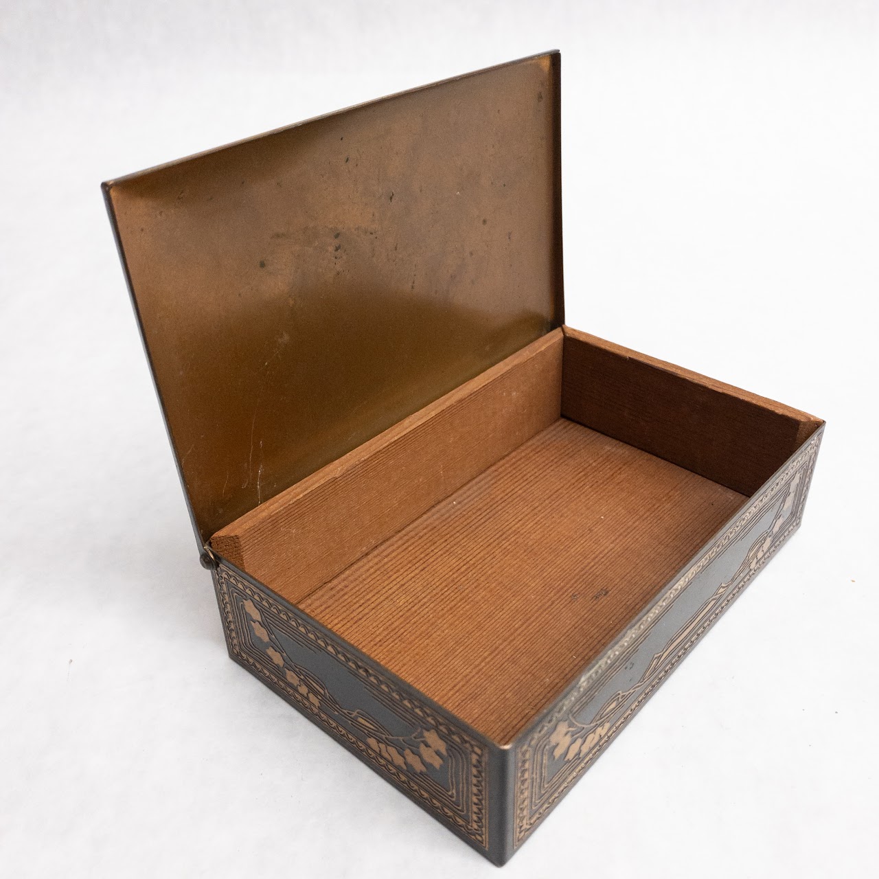 Vintage Copper Cigarette Box