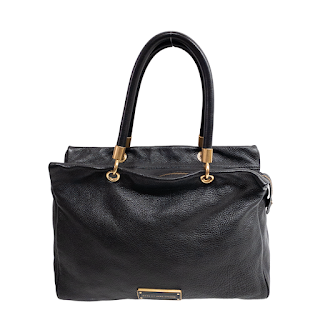 Marc by Marc Jacobs Black Leather Tote Bag