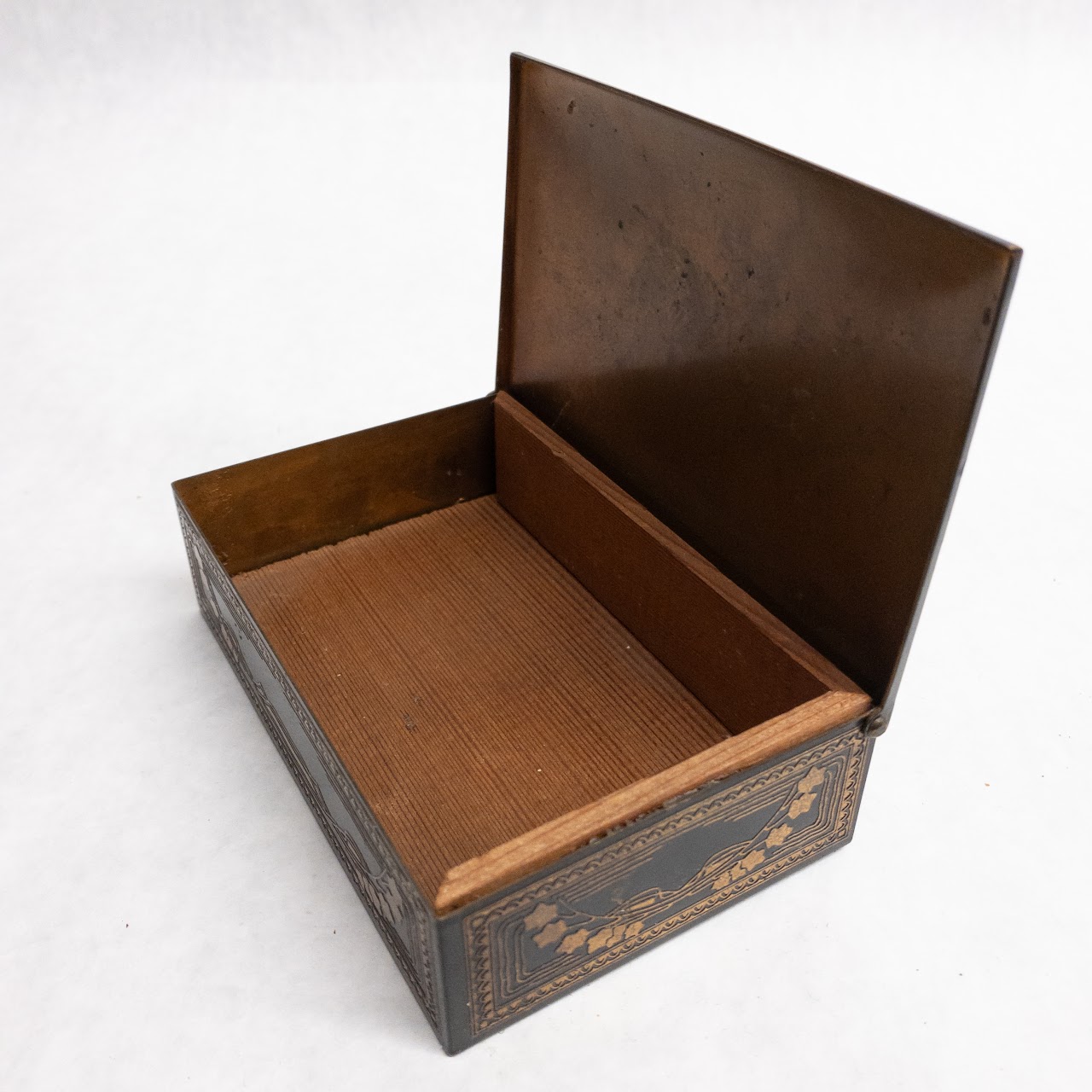 Vintage Copper Cigarette Box