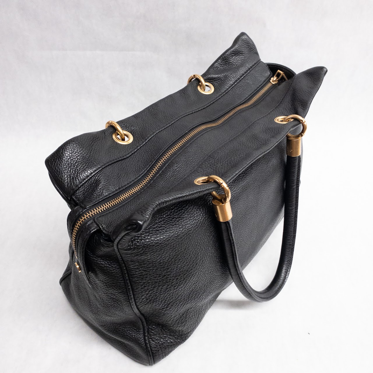 Marc by Marc Jacobs Black Leather Tote Bag